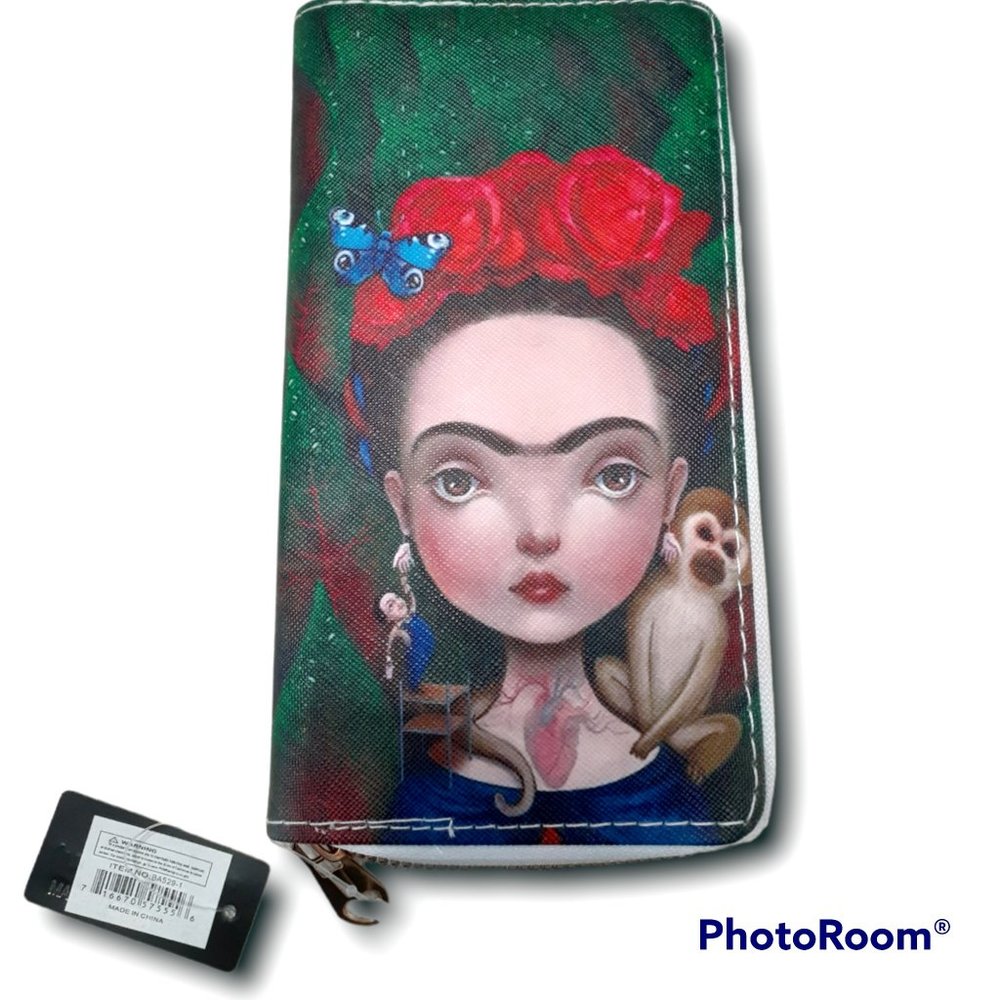 FRIDA KAHLO  WALLET NWT  COD/516